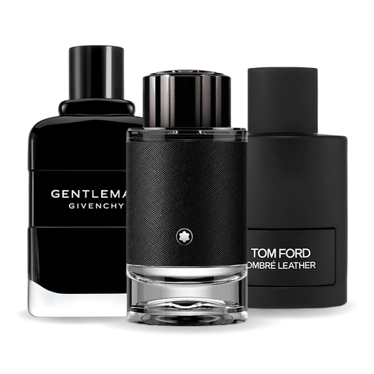 Sada 3 parfémů – Tom Ford Ombre Leather, Givenchy Gentleman, Montblanc Explorer 100 ml