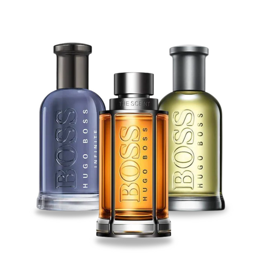Sada 3 parfémů BOSS THE SCENT, BOSS BOTTLED a BOTTLED INFINITE 100 ml