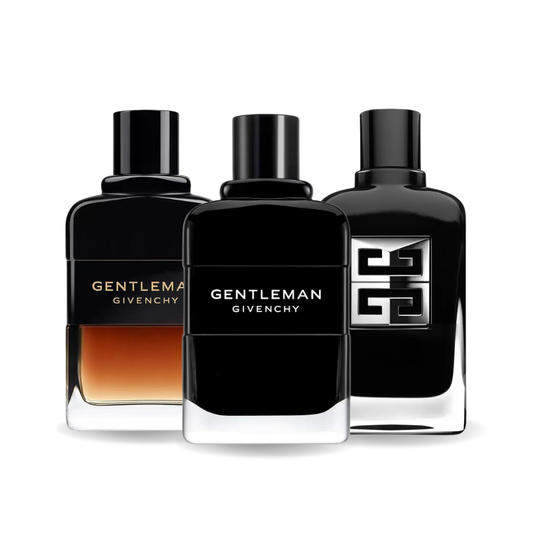 Sada 3 parfémů GENTLEMAN, GENTLEMAN RESERVE a GENTLEMAN SOCIETY 100 ml