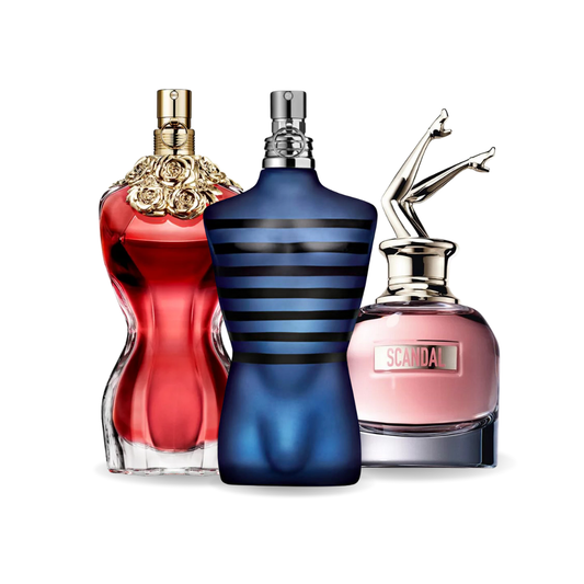 Sada 3 parfémů LA BELLE, ULTRA MALE a GAULTIER SCANDAL 100 ml