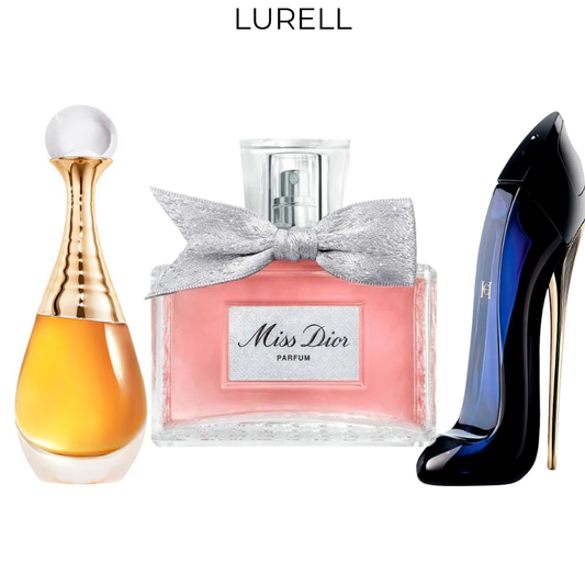 Sada 3 parfémů – J'adore Dior, Good Girl, Miss Dior – 100ml